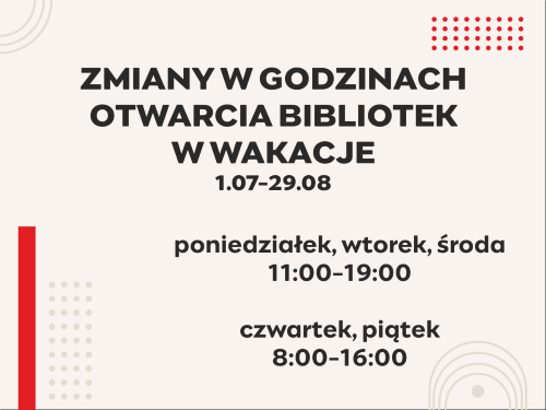 wakacyjne godziny